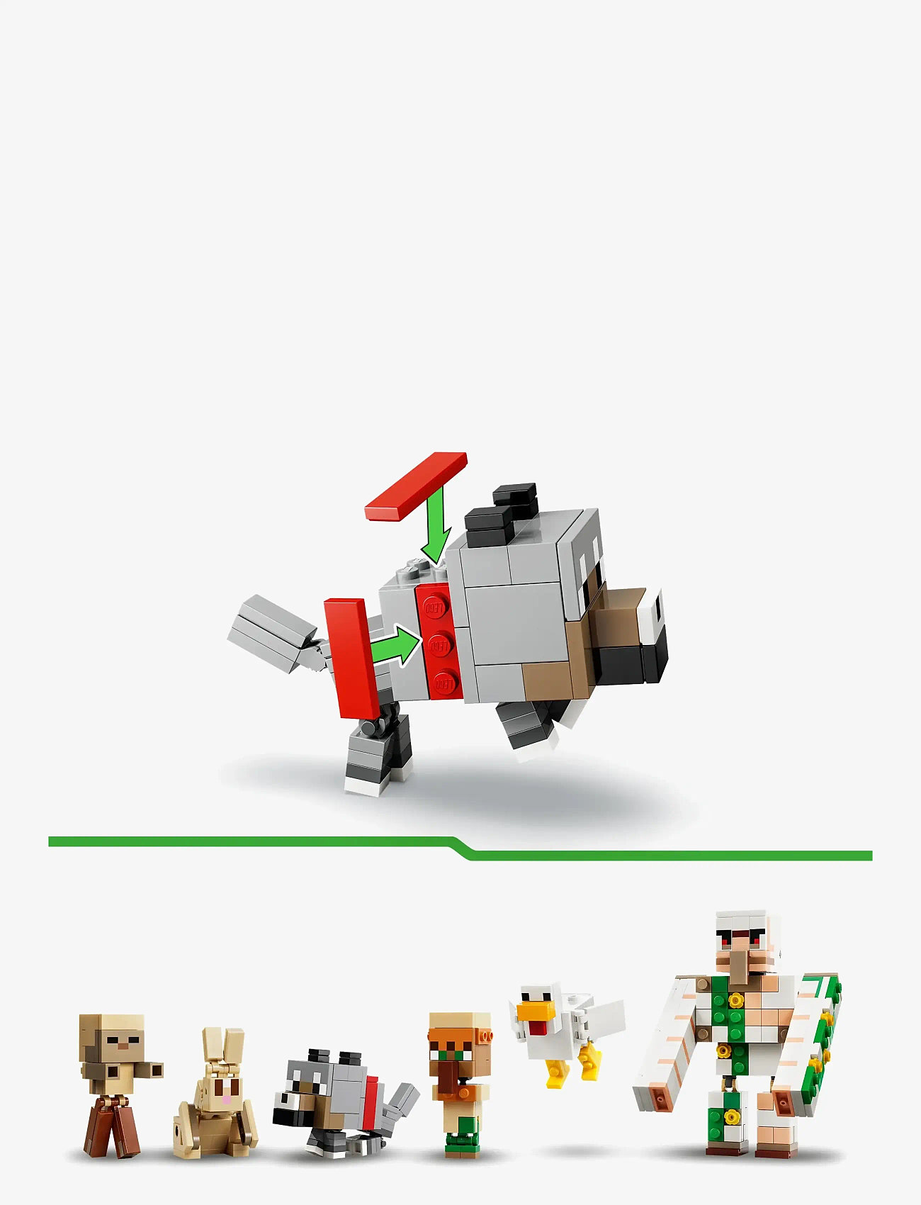 LEGO - Chicken Jockey Desert Attack 21592 - lego minecraft® - multi - 4