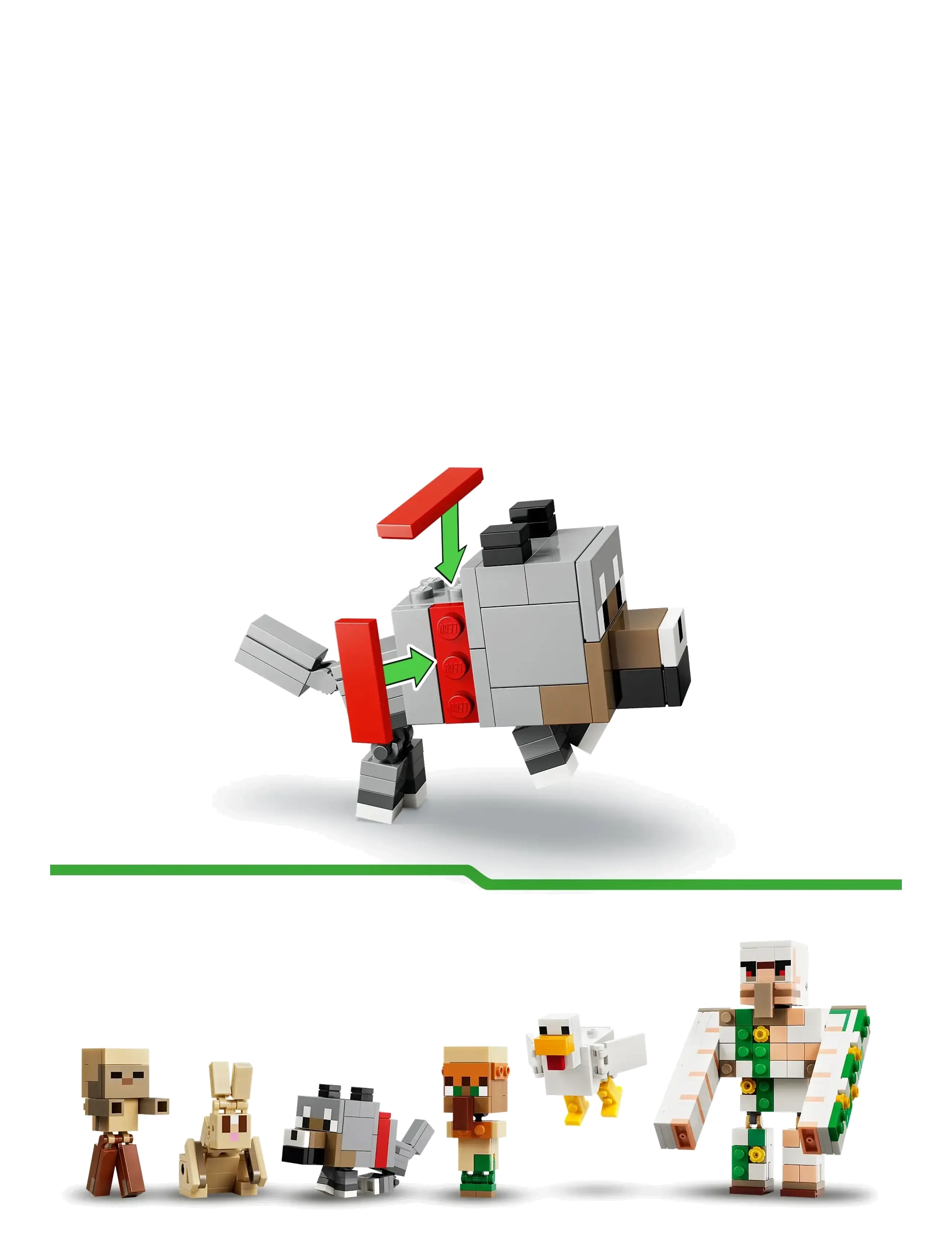 LEGO - Chicken Jockey Desert Attack 21592 - lego minecraft® - multi - 4