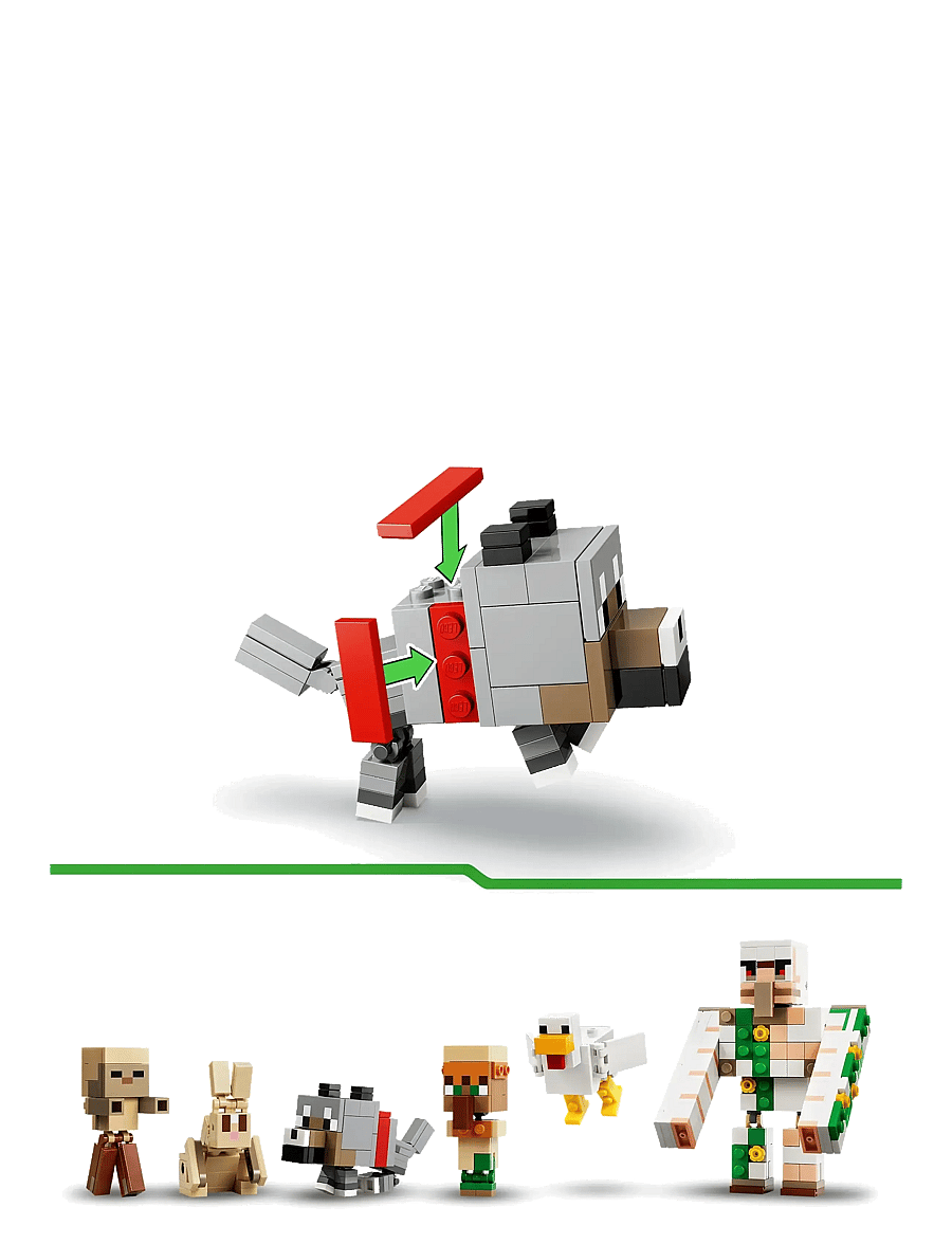 LEGO - Chicken Jockey Desert Attack Toy 21592 - lego minecraft® - multi - 4