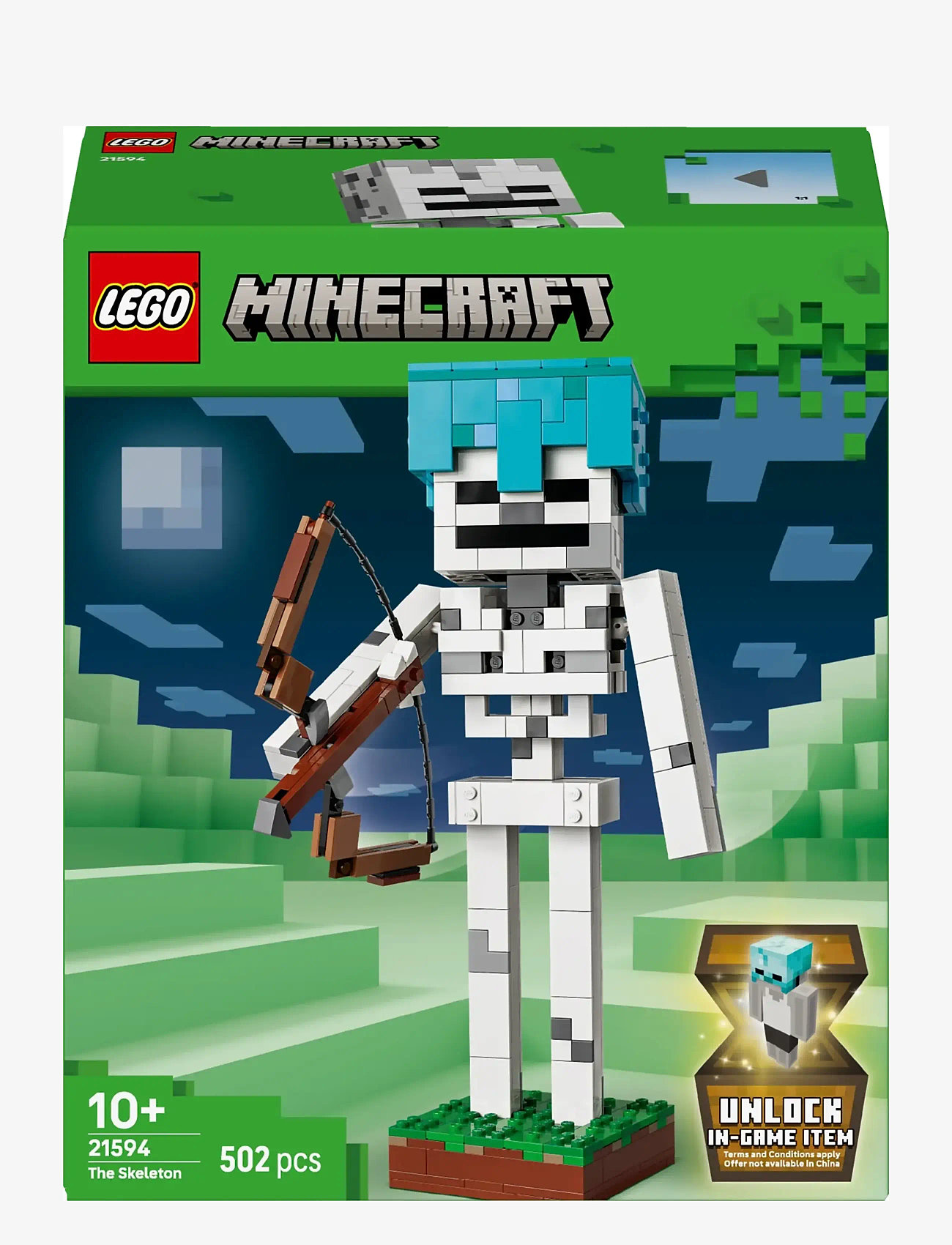 LEGO - The Skeleton 21594 - lego minecraft® - multi - 5