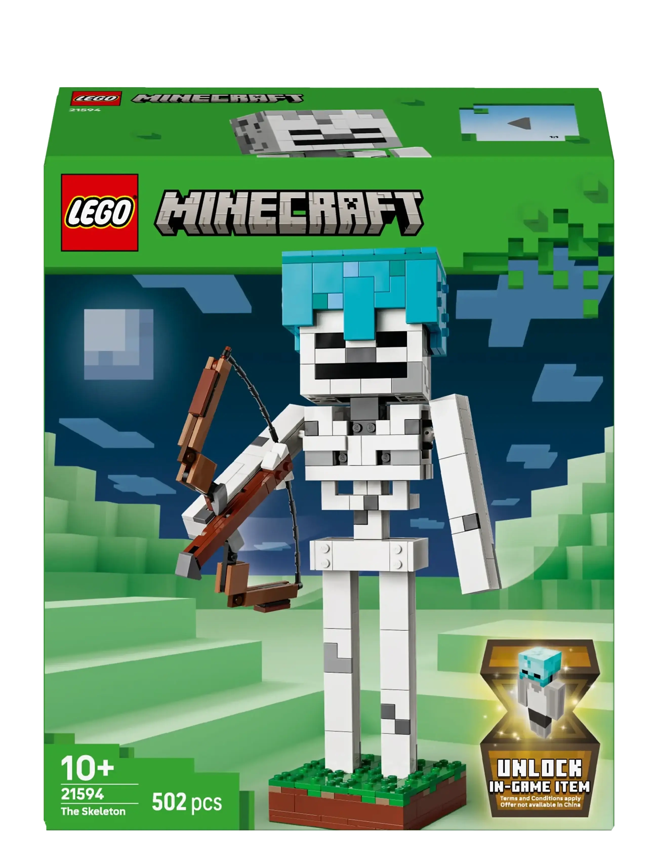 LEGO - The Skeleton 21594 - lego minecraft® - multi - 5