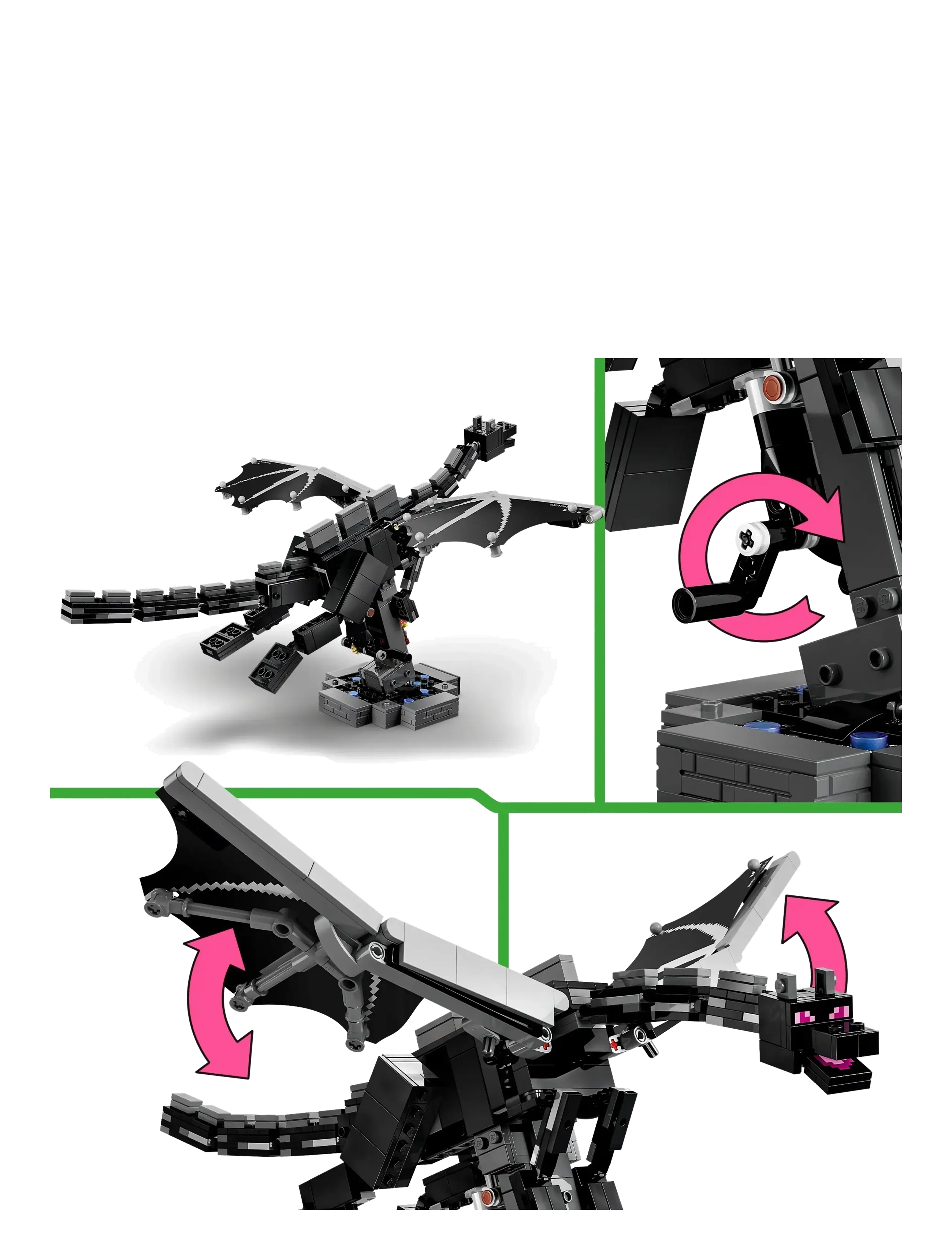 LEGO - The Ender Dragon 21595 - lego minecraft® - multi - 3