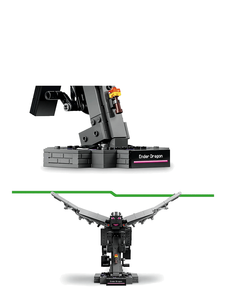 LEGO - The Ender Dragon Video Game Decor 21595 - lego minecraft® - multi - 4