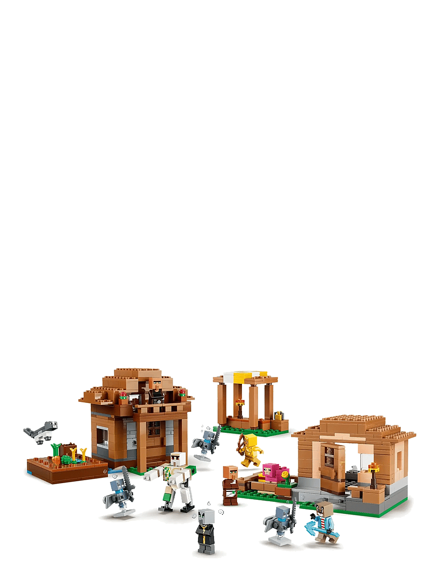 LEGO - Angrepet på åndemanerlandsbyen 21596 - lego minecraft® - multi - 1