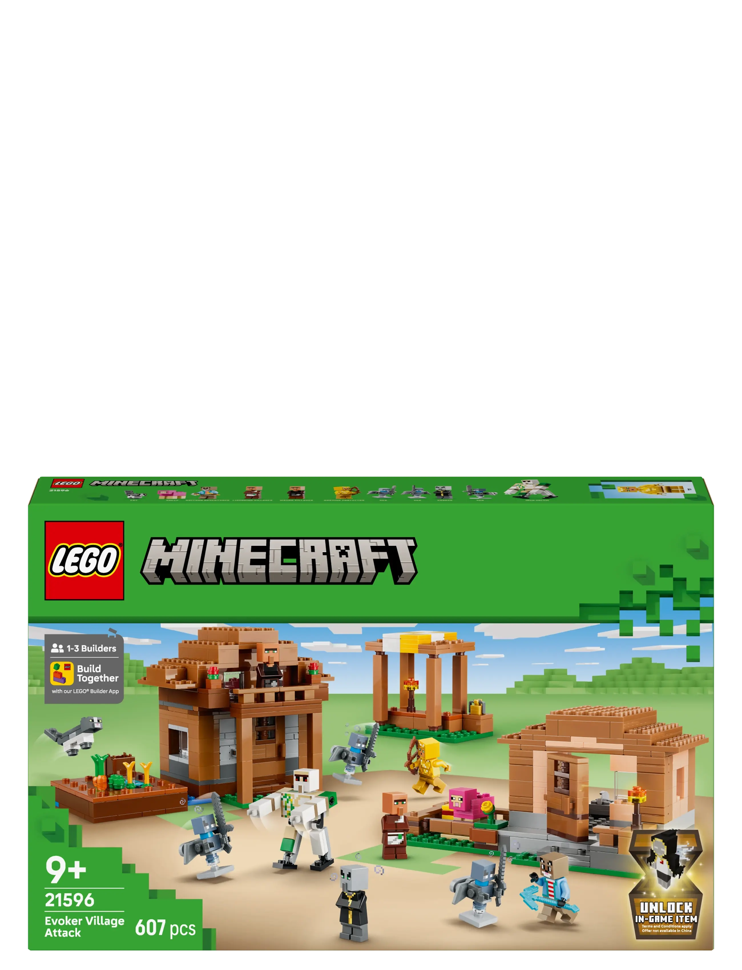 LEGO - Hyökkäys kutsuilijakylään 21596 - lego minecraft® - multi - 5