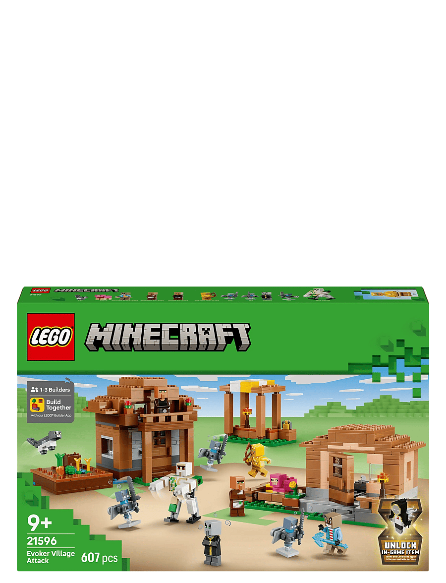 LEGO - Angrepet på åndemanerlandsbyen 21596 - lego minecraft® - multi - 5
