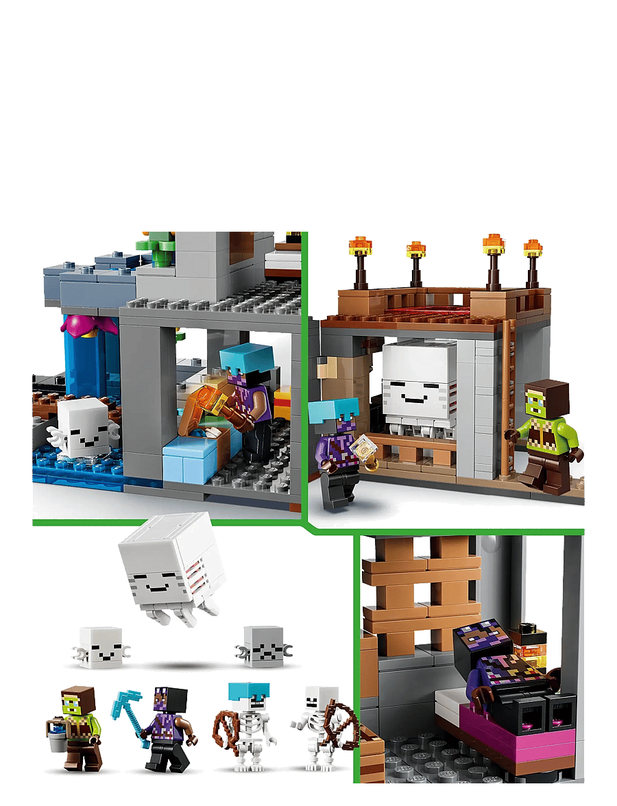 LEGO - Ghast-station 21597 - lego minecraft® - multi - 4