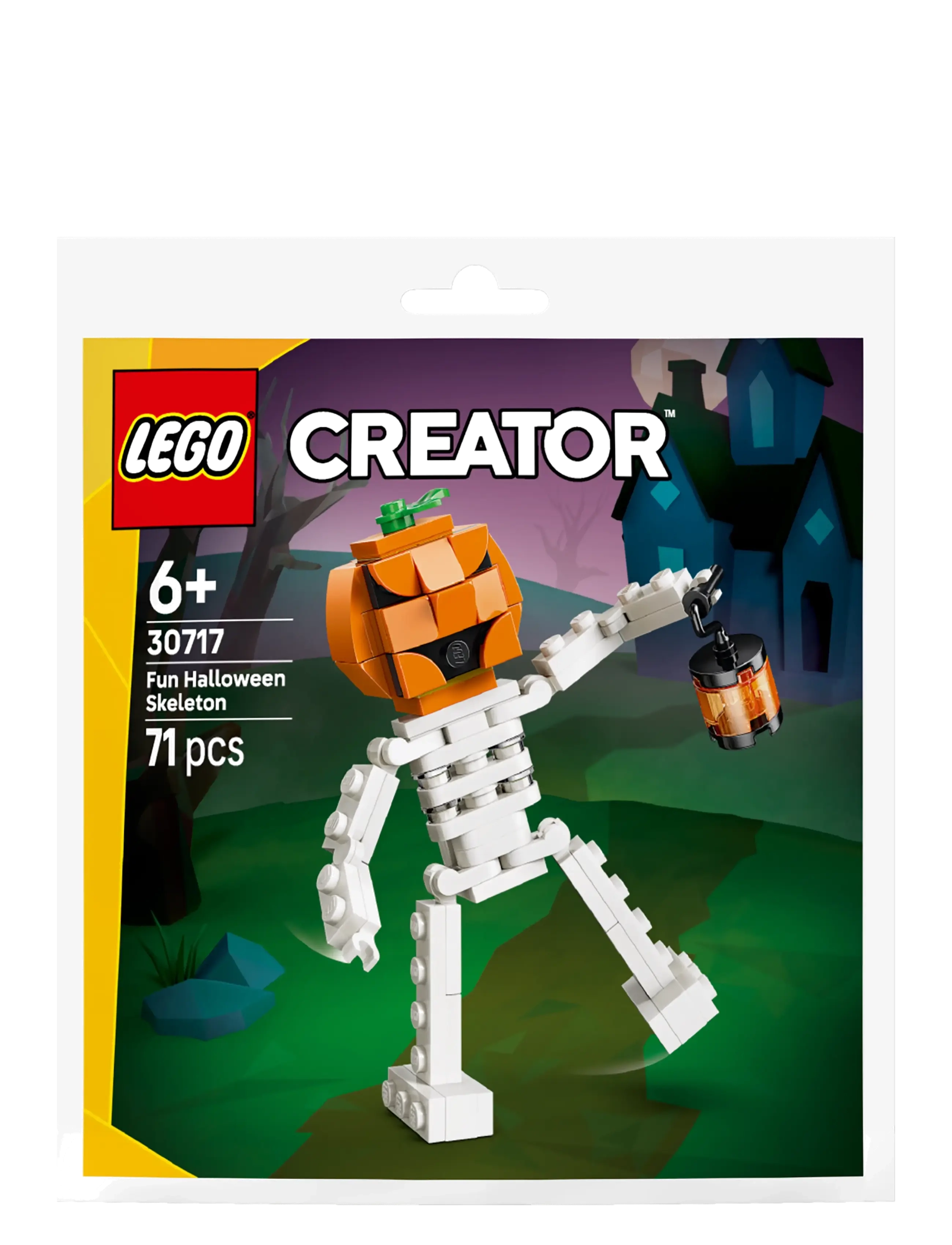LEGO Sjovt Halloween-Skelet 30717, One Size, Lego Spielzeug, Mehrfarbig/gemustert - creator, Kinder