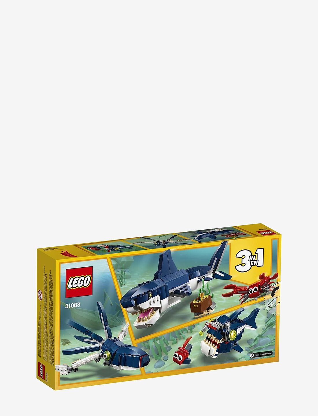 Lego shark set hotsell