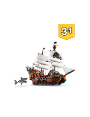 LEGO - 3in1 Pirate Ship Toy Set - födelsedagspresenter - multicolor - 4