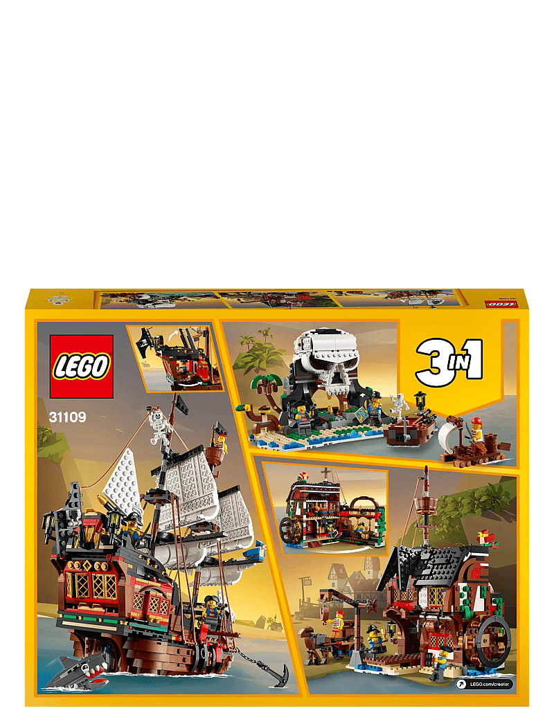 31109 Pirate Lego Pirate Creator Of The Caribbean Lego Creator