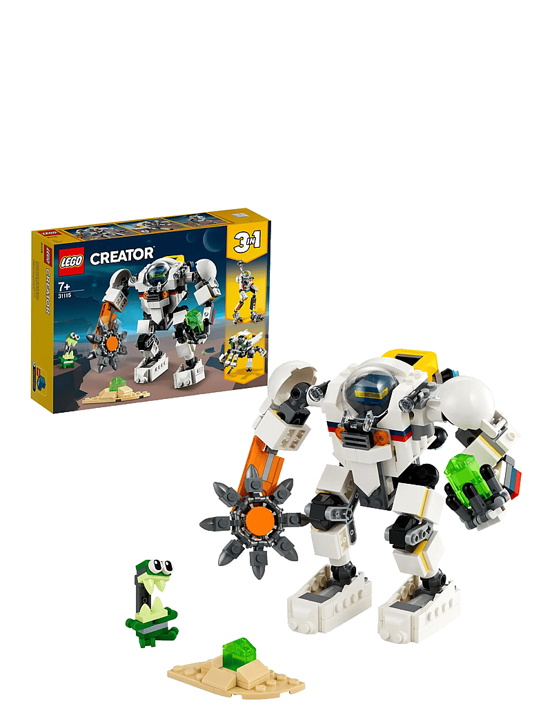 LEGO - Creator 3in1 Space Mining Mech 31115 Building Kit - multicolor - 4