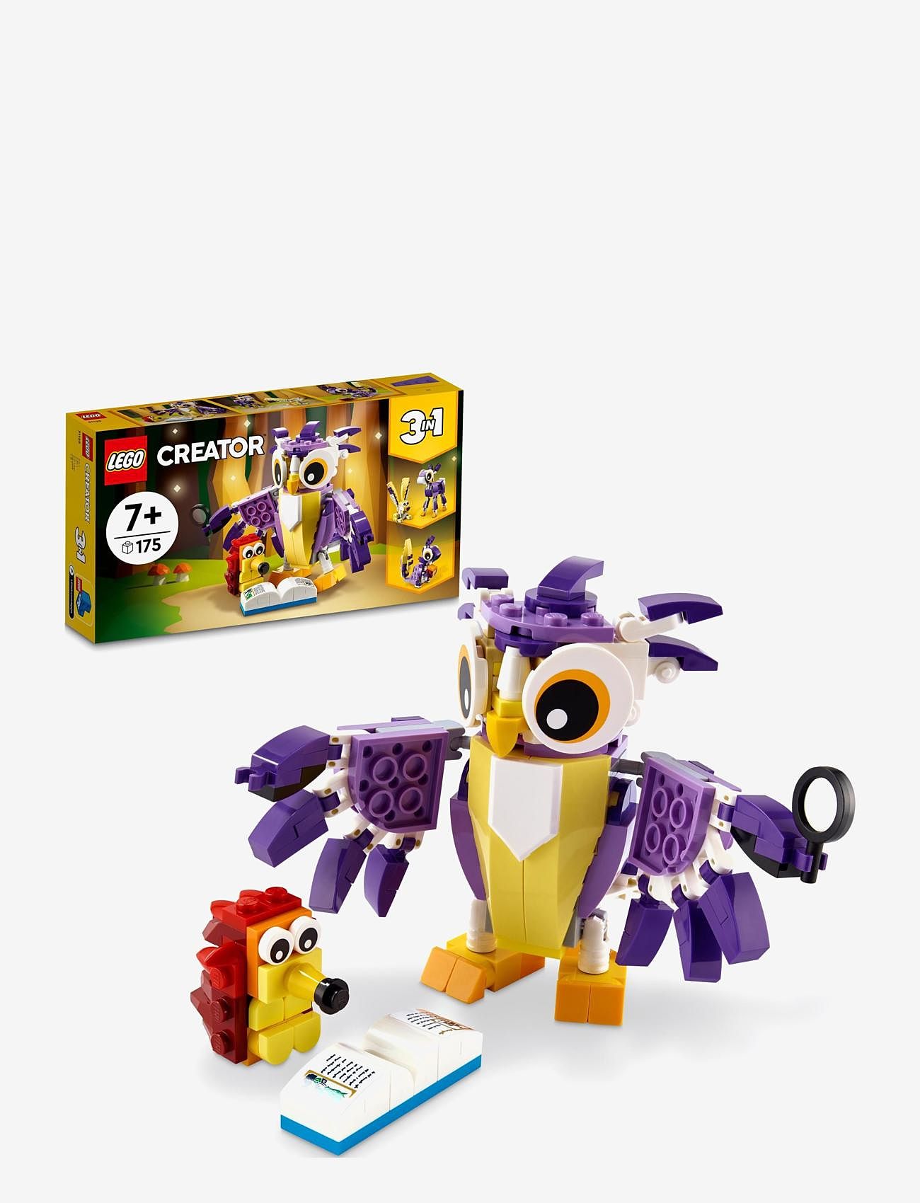 LEGO - 3in1 Fantasy Forest Creatures Animal Toys - lägsta priserna - multicolor - 0