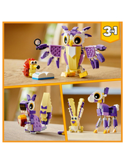 LEGO - 3in1 Fantasy Forest Creatures Animal Toys - lägsta priserna - multicolor - 6
