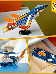 LEGO - 3in1 Supersonic Jet, Helicopter & Boat Toy - laveste priser - multicolor - 16