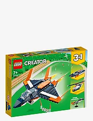 LEGO - 3in1 Supersonic Jet, Helicopter & Boat Toy - laveste priser - multicolor - 2