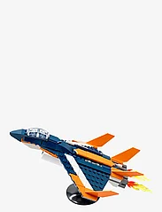 LEGO - 3in1 Supersonic Jet, Helicopter & Boat Toy - laveste priser - multicolor - 10