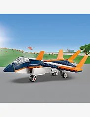 LEGO - 3in1 Supersonic Jet, Helicopter & Boat Toy - laveste priser - multicolor - 12