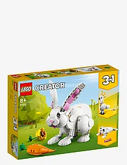 LEGO - 3in1 White Rabbit Toy Animal Figures Set - lägsta priserna - multicolor - 14