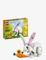 LEGO - 3in1 White Rabbit Toy Animal Figures Set - laveste priser - multicolor - 15