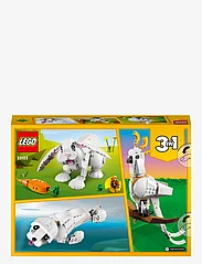 LEGO - 3in1 White Rabbit Toy Animal Figures Set - laveste priser - multicolor - 12
