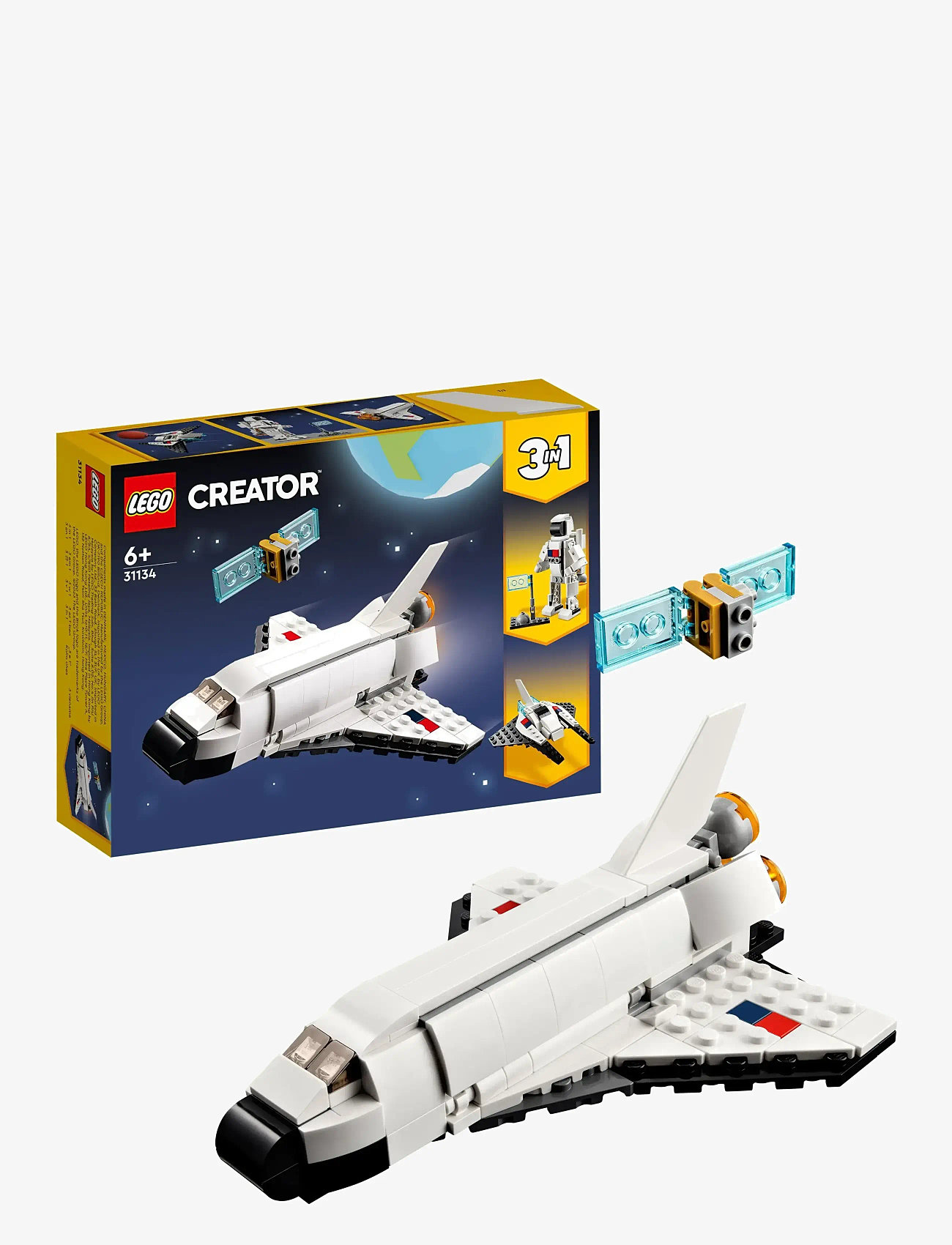 LEGO - Creator Space Shuttle 31134 Building Toy Set - multicolor - 0