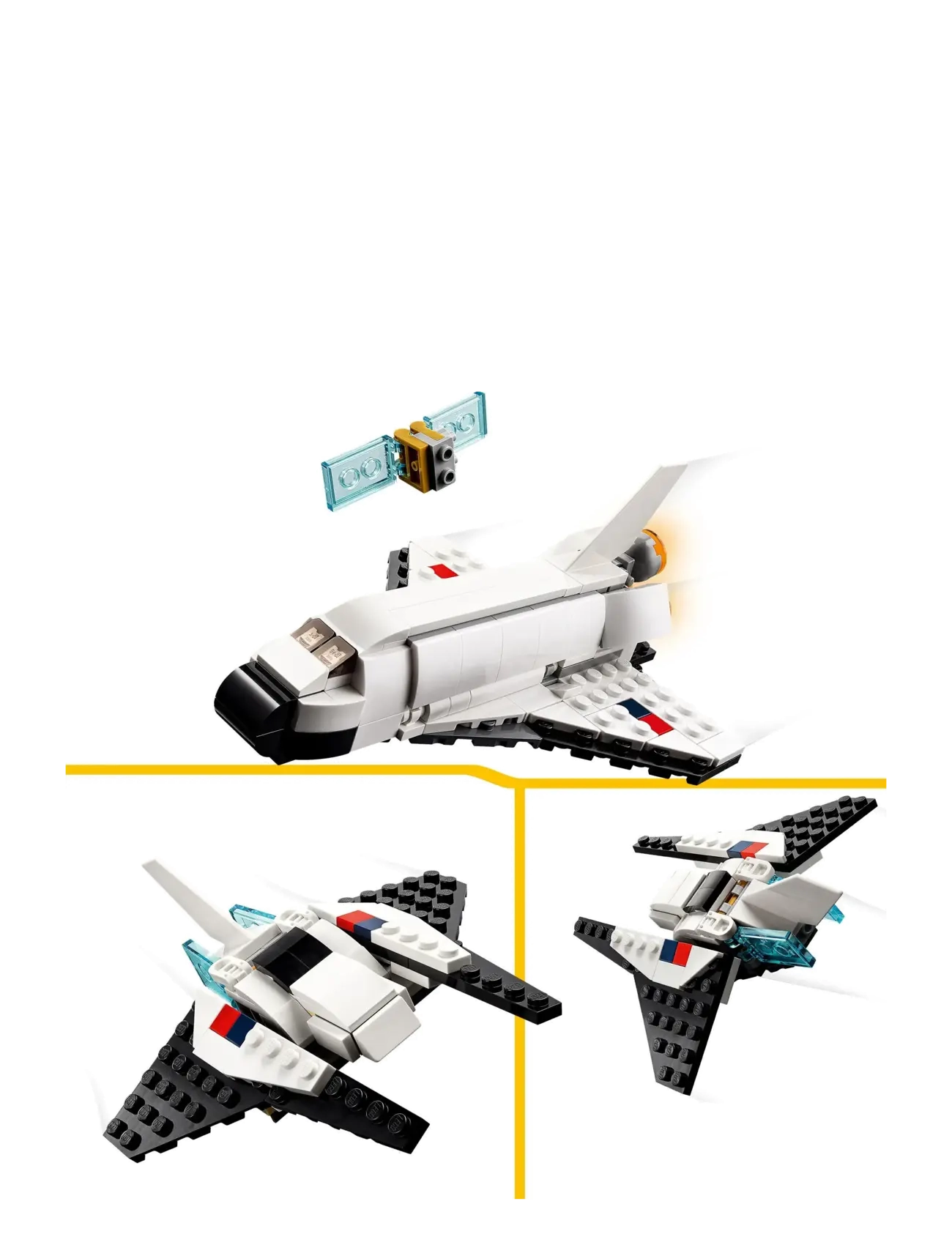 LEGO - Creator Space Shuttle 31134 Building Toy Set - lego® creator - multicolor - 5