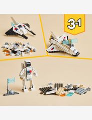 LEGO - 3 in 1 Space Shuttle & Spaceship Toys - lägsta priserna - multicolor - 6