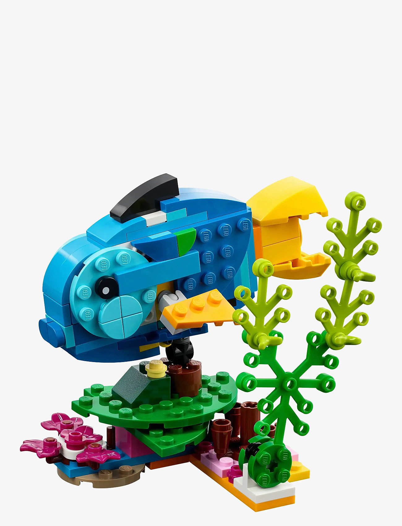 LEGO - Creator Exotic Parrot 31136 Building Toy Set - loomad - multicolor - 3