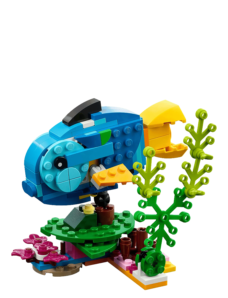 LEGO - Creator Exotic Parrot 31136 Building Toy Set - lego® creator - multicolor - 3