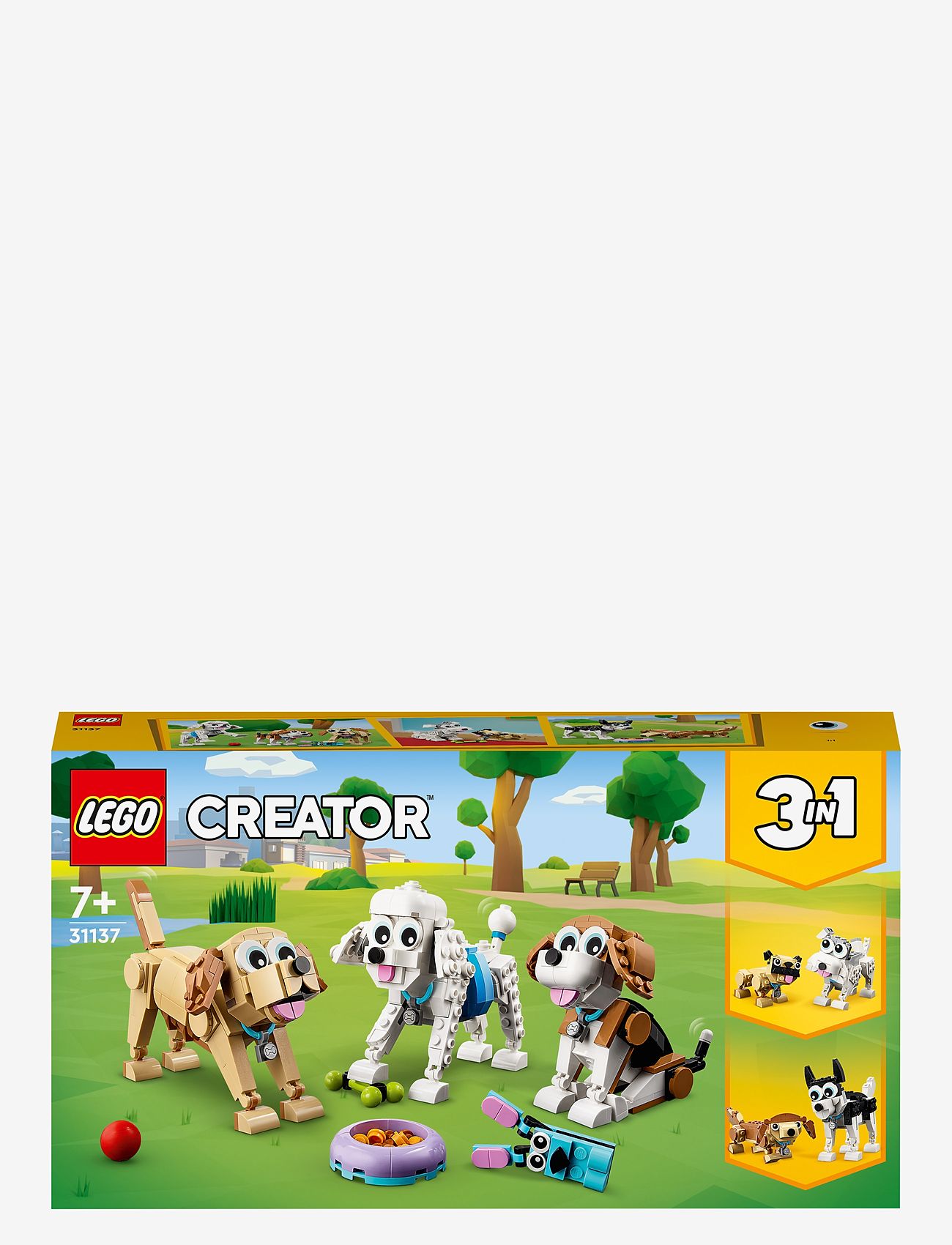 LEGO - 3 in 1 Adorable Dogs Animal Figures Toys - lägsta priserna - multicolor - 1