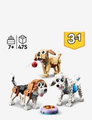 LEGO - 3 in 1 Adorable Dogs Animal Figures Toys - de laveste prisene - multicolor - 3