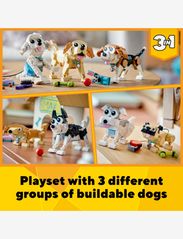 LEGO - 3 in 1 Adorable Dogs Animal Figures Toys - lägsta priserna - multicolor - 6