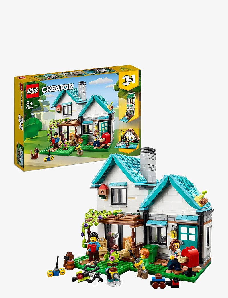 LEGO 3 In 1 Cosy House Toys Model Building Set LEGO leksaker