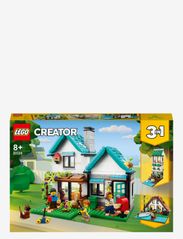 LEGO - 3 in 1 Cosy House Toys Model Building Set - fødselsdagsgaver - multicolor - 1