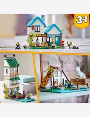 LEGO - 3 in 1 Cosy House Toys Model Building Set - fødselsdagsgaver - multicolor - 6