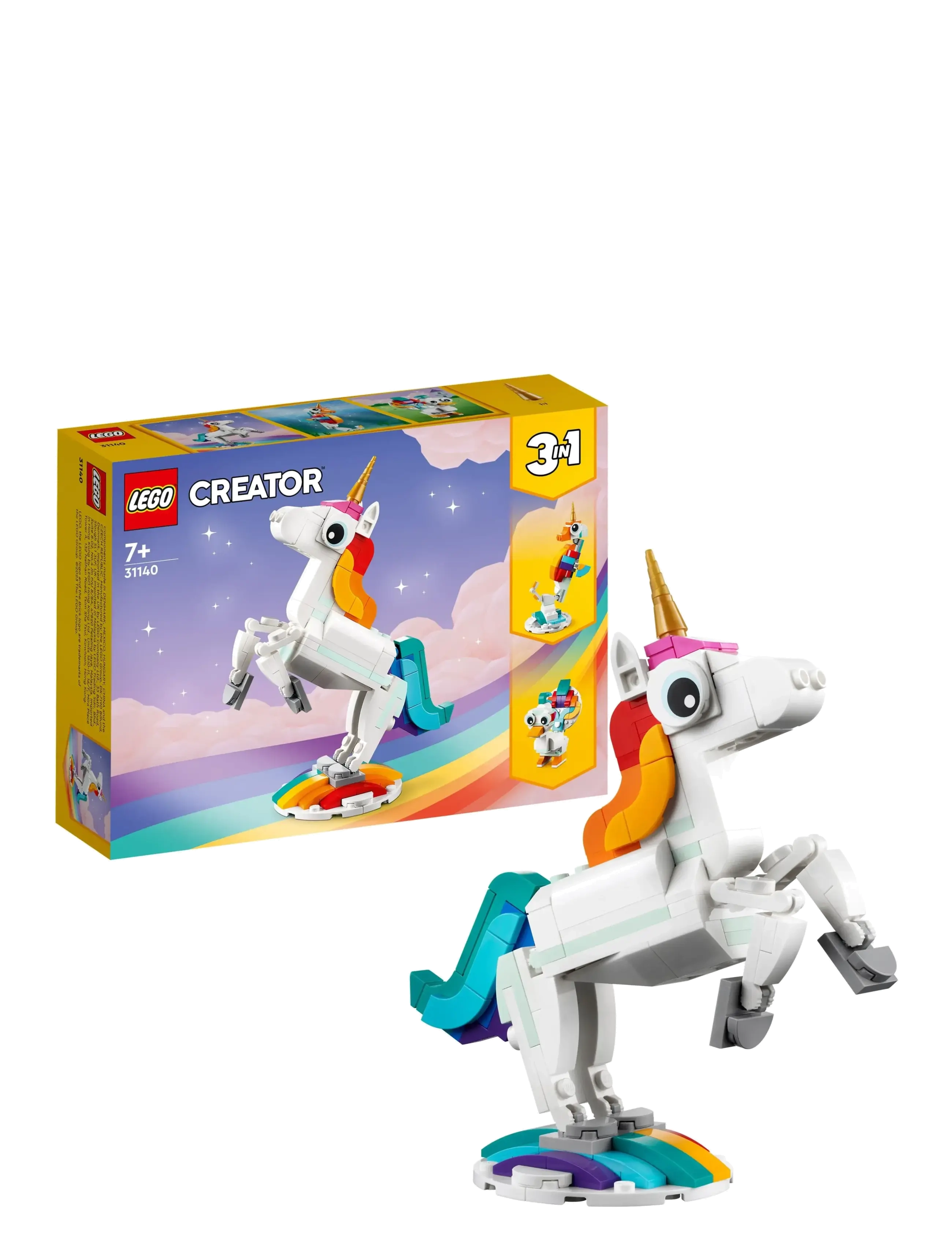 LEGO Magisk Enhjørning 31140, Børn, Lego creator, Multi/mønstret, Str: ONE SIZE