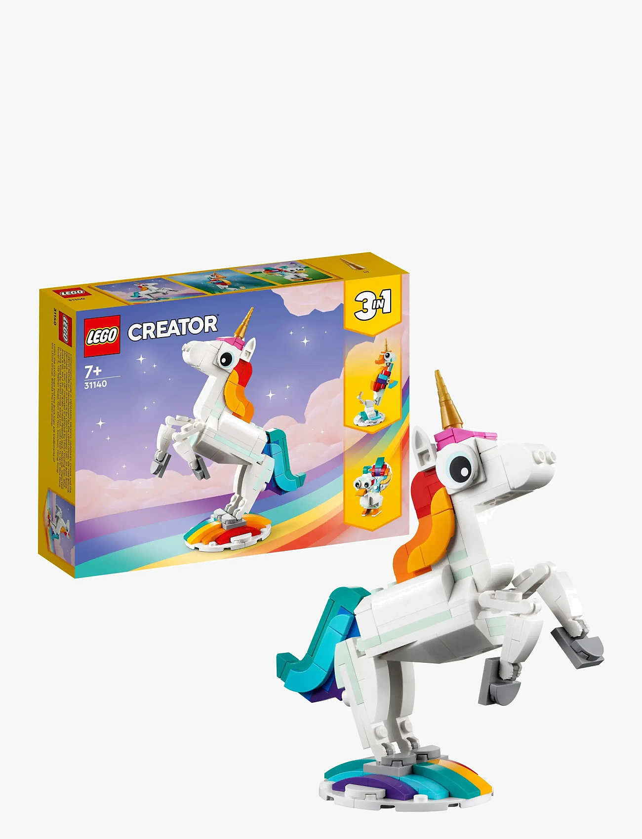 LEGO Creator Magical Unicorn 31140 Building Toy Set (LGO31140
