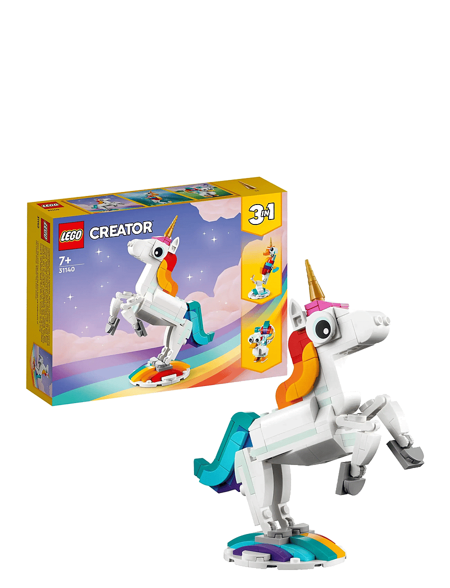LEGO - Creator Magical Unicorn 31140 Building Toy Set - lego creator - multicolor - 0
