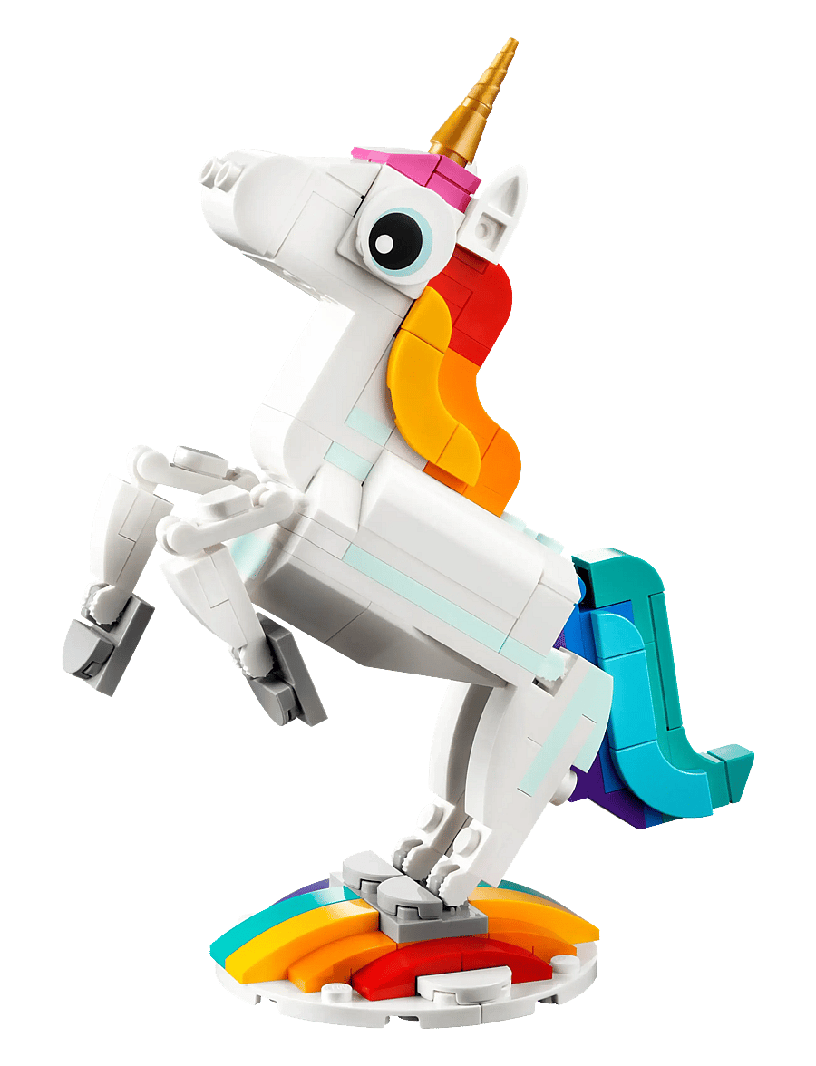 LEGO - Creator Magical Unicorn 31140 Building Toy Set - lego creator - multicolor - 4
