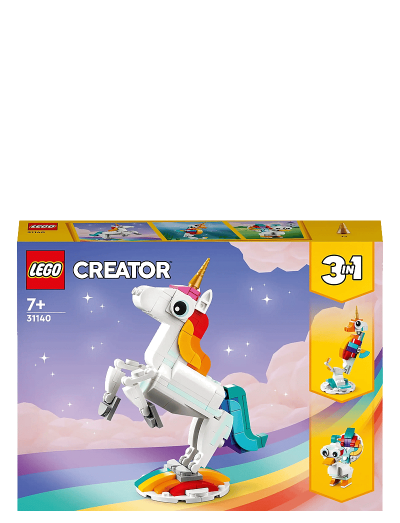 LEGO - Creator Magical Unicorn 31140 Building Toy Set - lego® creator - multicolor - 5
