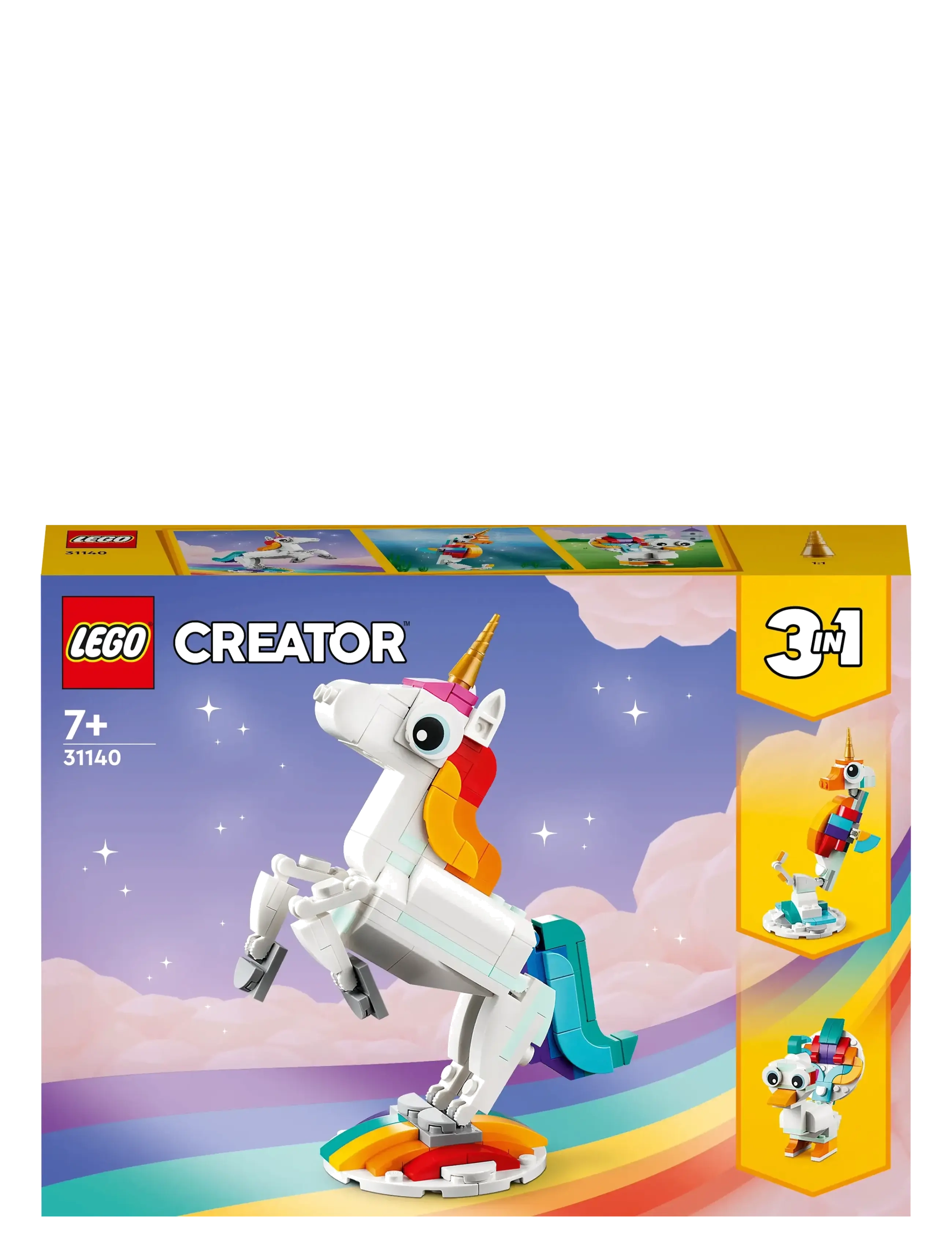 LEGO - Magisk enhjørning 31140 - lego® creator - multicolor - 5
