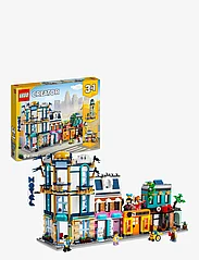 LEGO - 3in1 Main Street Model Building Set - födelsedagspresenter - multi - 0