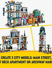 LEGO - 3in1 Main Street Model Building Set - födelsedagspresenter - multi - 10