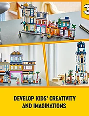 LEGO - 3in1 Main Street Model Building Set - födelsedagspresenter - multi - 13