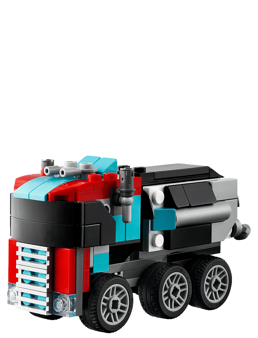 LEGO - Creator Flatbed Truck with Helicopter Toy 31146 - lego® creator - multi - 4