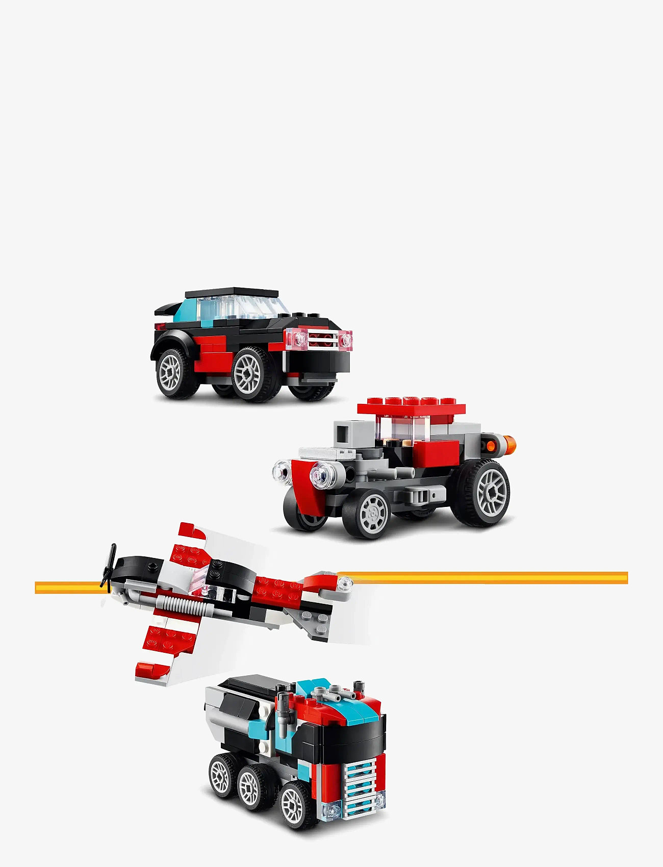 LEGO - Trailer med helikopter 31146 - multi - 5