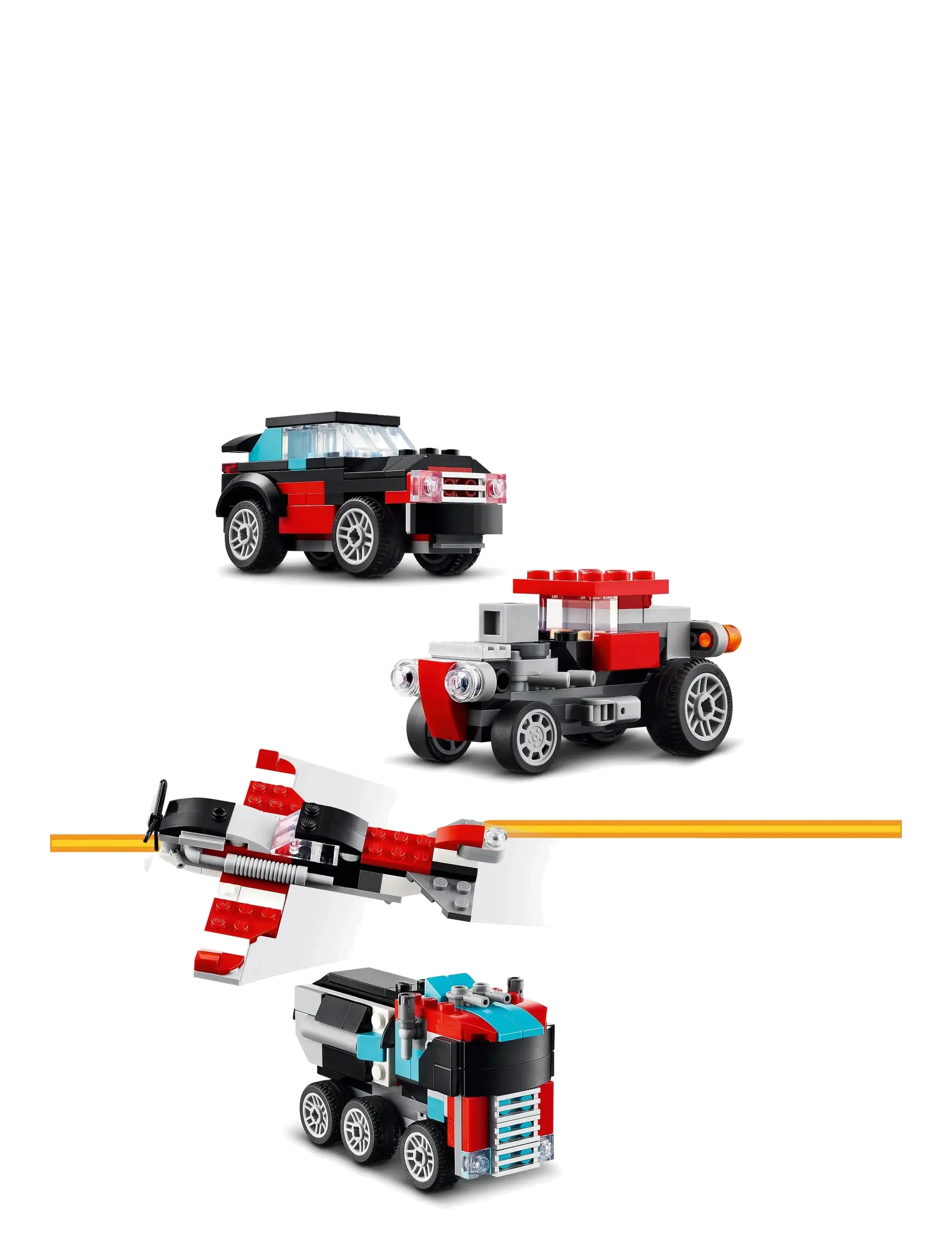 LEGO - Flakbil med helikopter 31146 - lego® creator - multi - 5