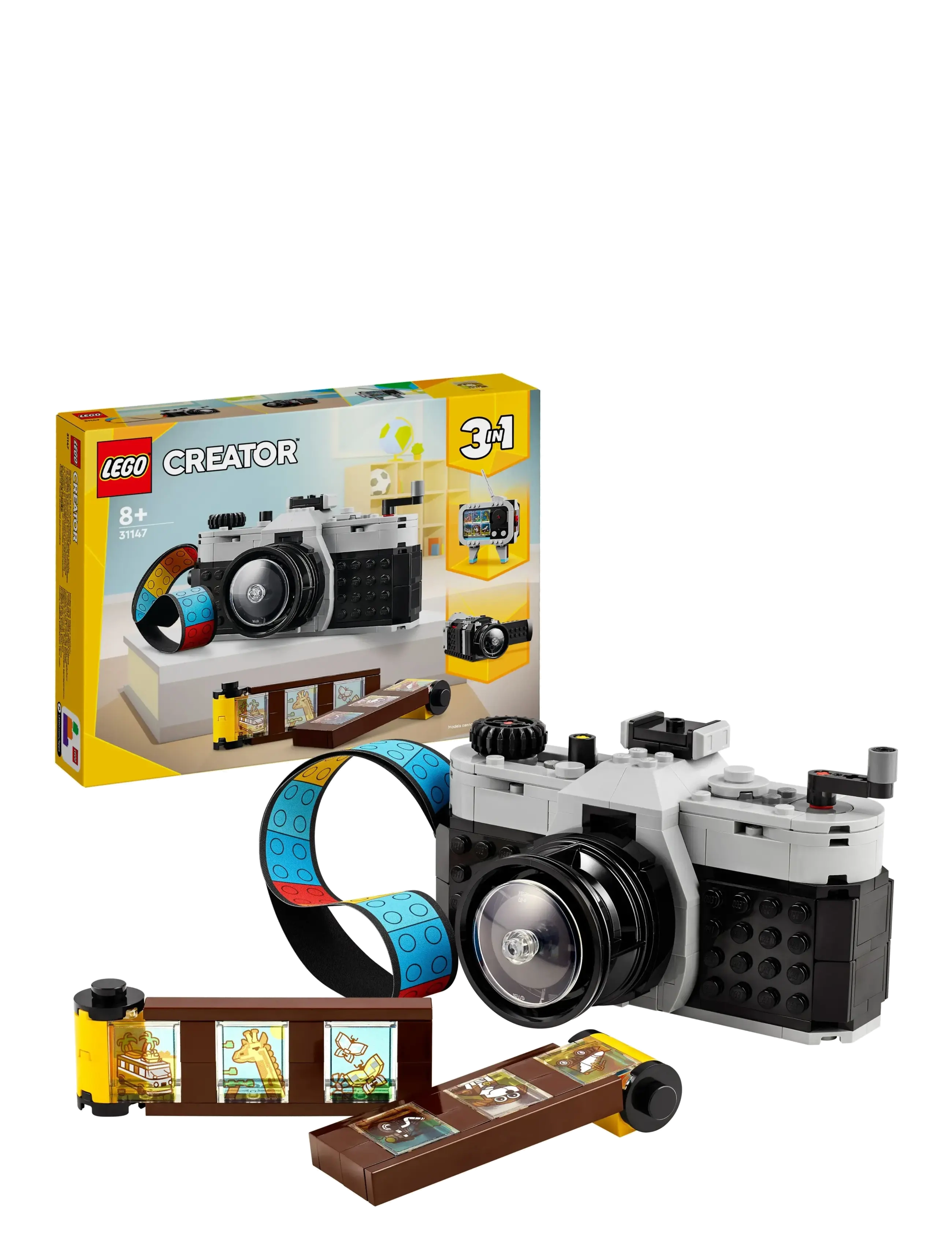 LEGO Retro-Kamera 31147, Børn, Lego creator, Multi/mønstret, Str: ONE SIZE