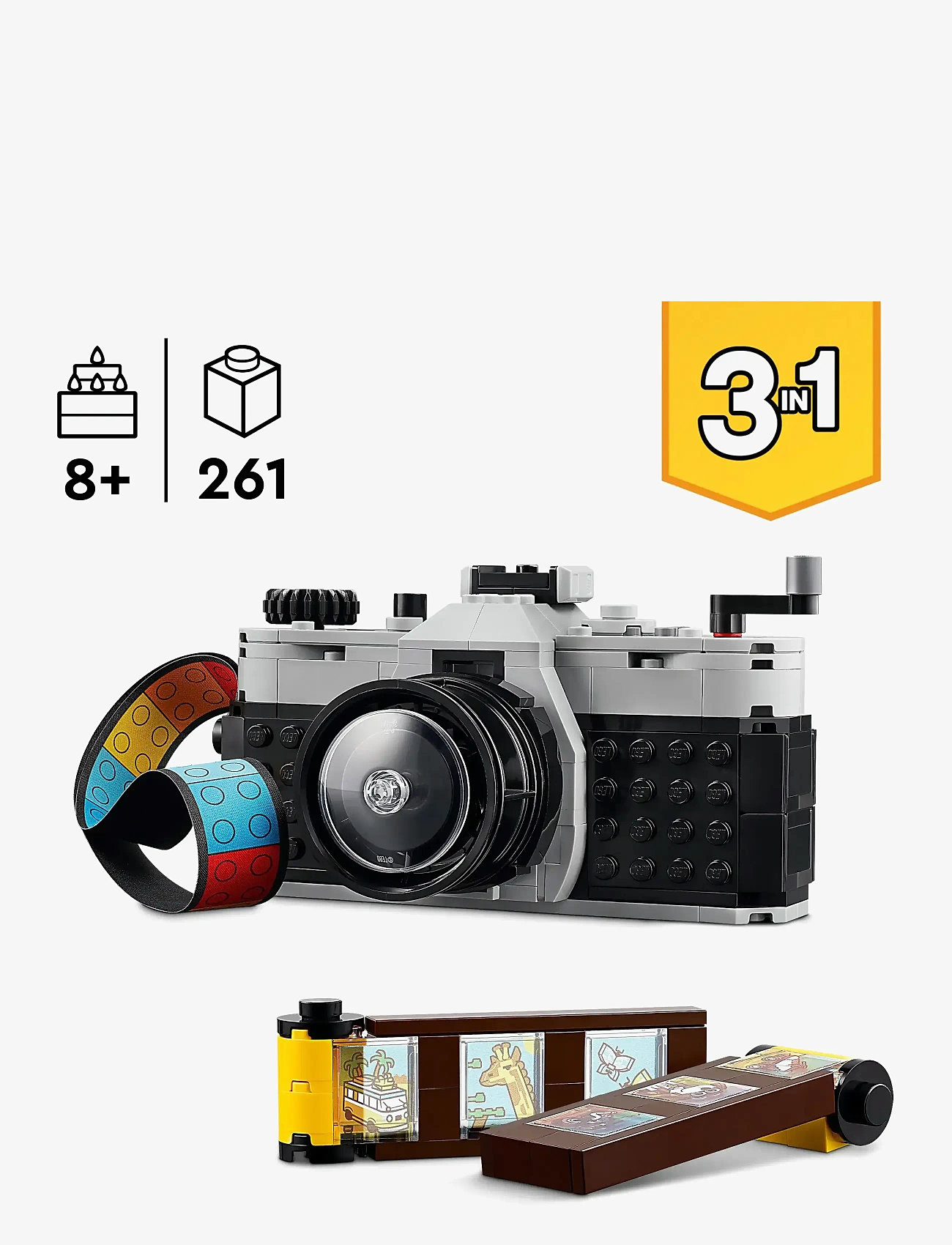 LEGO - Creator Retro Camera 3in1 Toy 31147 - lego creator - multi - 1